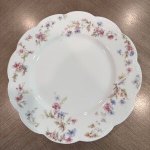 Haviland & Compaany Limoges France Schleiger  9 1/2 inch Dinner Plate Porcelain